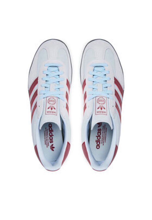 Adidas - adidas Sneakersy Gazelle IH9639 Błękitny. Kolor: niebieski. Materiał: skóra, zamsz. Model: Adidas Gazelle