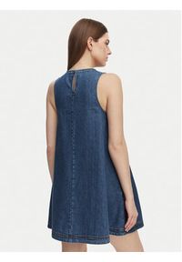 Tommy Jeans Sukienka jeansowa DW0DW22341 Niebieski A-Line Fit. Kolor: niebieski. Materiał: jeans #5