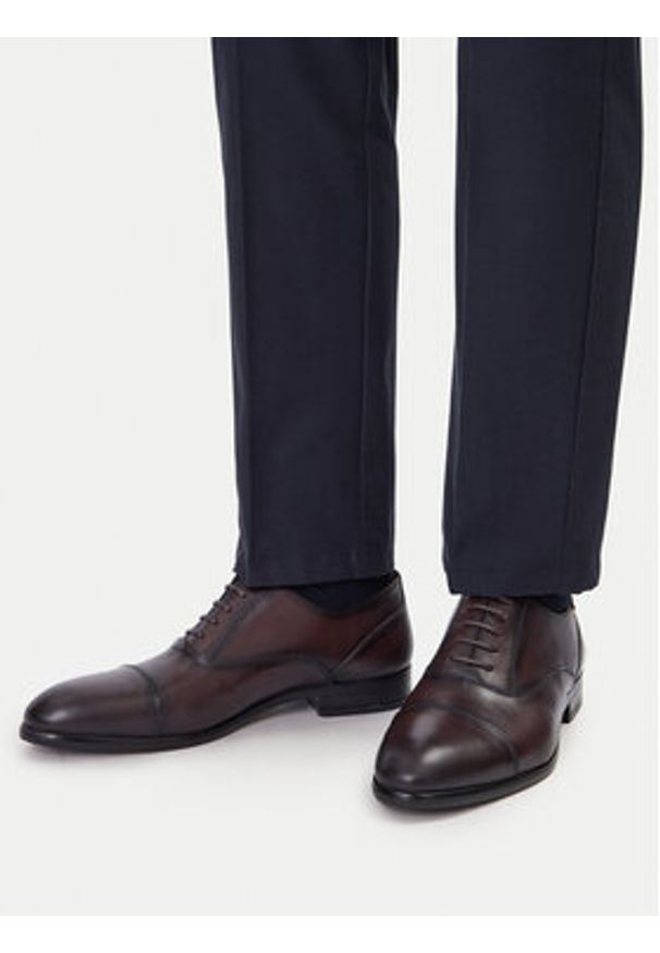 Pikolinos Oxfordy M7J-4184 Brązowy. Kolor: brązowy. Materiał: skóra