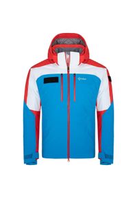 Męska kurtka narciarska Kilpi DEXEN-M. Kolor: czerwony, czarny. Materiał: nylon. Sport: narciarstwo #1