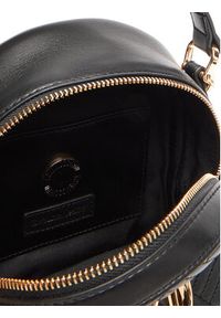 Love Moschino - LOVE MOSCHINO Plecak JC4304PP0MK1200A Czarny. Kolor: czarny. Materiał: skóra