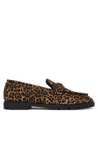 Pinko - PINKO Mokasyny Nora 01 SD0435P088 Brązowy. Kolor: brązowy. Materiał: zamsz, skóra #1