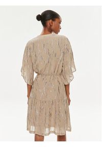 Bruuns Bazaar Sukienka koszulowa Parez BBW3953 Beżowy Regular Fit. Kolor: beżowy. Materiał: wiskoza. Typ sukienki: koszulowe #4