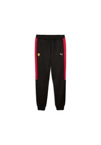 Spodnie dresowe Puma Ferrari MT7. Kolor: czarny. Materiał: dresówka. Styl: sportowy #1