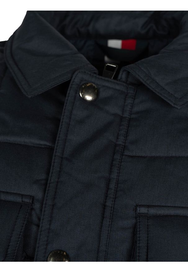 TOMMY HILFIGER - Tommy Hilfiger Kurtka "Quilted Airfield" | MW0MW14880 | Mężczyzna | Granatowy. Okazja: na co dzień. Kolor: niebieski. Materiał: poliester. Wzór: aplikacja. Styl: casual
