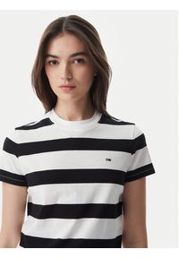 Tommy Jeans T-Shirt Flag DW0DW23801 Czarny Regular Fit. Kolor: czarny. Materiał: bawełna #4