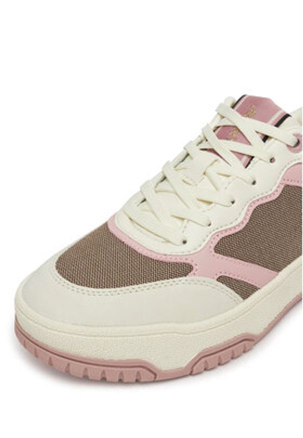 Jenny - JENNY Sneakersy V12-939 Beżowy. Kolor: beżowy. Materiał: materiał