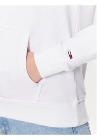 Tommy Jeans Bluza Serif Linear DW0DW15649 Biały Regular Fit. Kolor: biały. Materiał: syntetyk #4