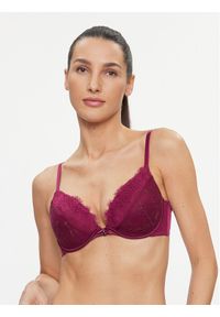 Hunkemöller Biustonosz z fiszbiną Sia Pp 204058 Fioletowy. Kolor: fioletowy. Materiał: syntetyk