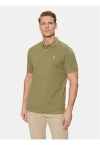 Marc O'Polo Polo B21223053092 Khaki Regular Fit. Typ kołnierza: polo. Kolor: brązowy. Materiał: bawełna #1