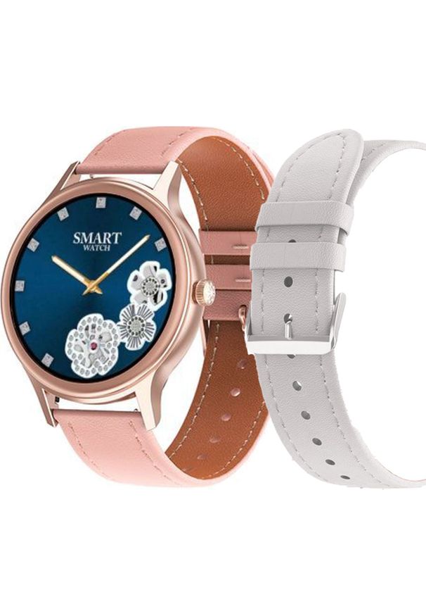 Smartwatch Pacific 18-6 Różowy (16530). Rodzaj zegarka: smartwatch. Kolor: różowy