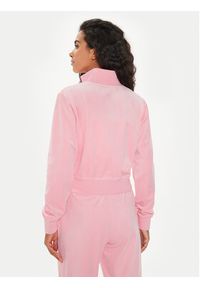 Guess Bluza V3BQ22 KBXI2 Różowy Regular Fit. Kolor: różowy. Materiał: syntetyk #3