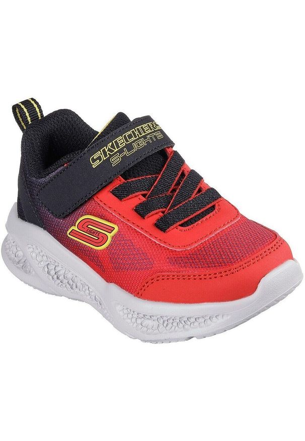 skechers - Buty sportowe dla dzieci Skechers Meteor ligh. Okazja: na co dzień. Kolor: czerwony. Materiał: materiał