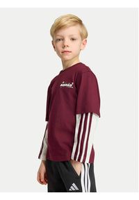 Adidas - adidas Bluzka Pixar Toy Story KG6133 Bordowy Regular Fit. Kolor: czerwony. Materiał: bawełna. Wzór: motyw z bajki #2