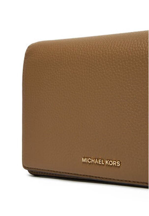 MICHAEL Michael Kors Torebka Jet Set 32T4GJ6C2L Brązowy. Kolor: brązowy. Materiał: skórzane
