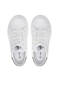 Calvin Klein Jeans Sneakersy V3X9-80876-1355 M Biały. Kolor: biały. Materiał: skóra #4