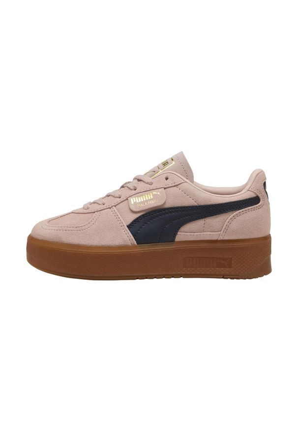 Tenisówki Puma Model Palermo Elevata Wns Kolor Rose. Kolor: różowy. Materiał: tkanina