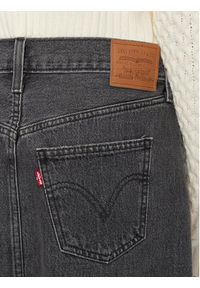 Levi's® Spódnica jeansowa A7512-0003 Czarny Regular Fit. Kolor: czarny. Materiał: bawełna #8