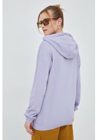 Fila bluza Bouillon kolor fioletowy z kapturem gładka. Typ kołnierza: kaptur. Kolor: fioletowy. Materiał: dzianina. Wzór: gładki #4