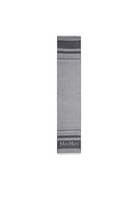 Max Mara Leisure Szalik Colibri 2426546028 Szary. Kolor: szary. Materiał: wełna, materiał #3