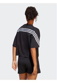 Adidas - adidas T-Shirt Future Icons 3-Stripes T-Shirt HT4695 Czarny Loose Fit. Kolor: czarny. Materiał: bawełna #8