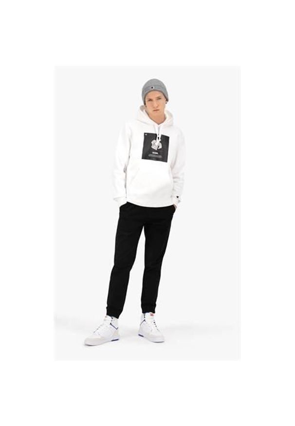 Bluza sportowa męska Champion Icon Graphic Print Hoodie. Typ kołnierza: kaptur. Kolor: wielokolorowy, czarny. Wzór: nadruk