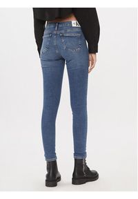 Calvin Klein Jeans Jeansy J20J221581 Niebieski Skinny Fit. Kolor: niebieski