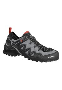 Buty Podejściowe Damskie Salewa Wildfiredge. Kolor: czarny, szary, wielokolorowy. Materiał: tkanina, materiał, syntetyk