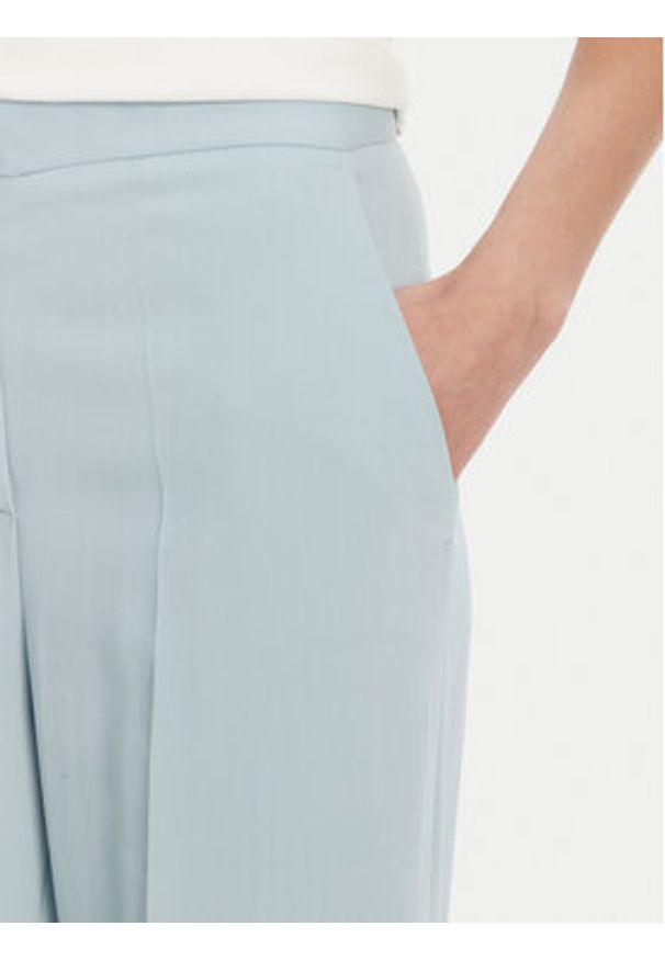 Pinko - PINKO Spodnie materiałowe Pergamino 100331 A20Q Błękitny Regular Fit. Kolor: niebieski. Materiał: syntetyk