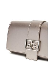 Armani Exchange Torebka XW000358 AF12039 U8097 Srebrny. Kolor: srebrny. Materiał: skórzane