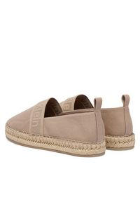 Calvin Klein Espadryle Logo Webbing HW0HW02934 Beżowy. Kolor: beżowy. Materiał: materiał #6