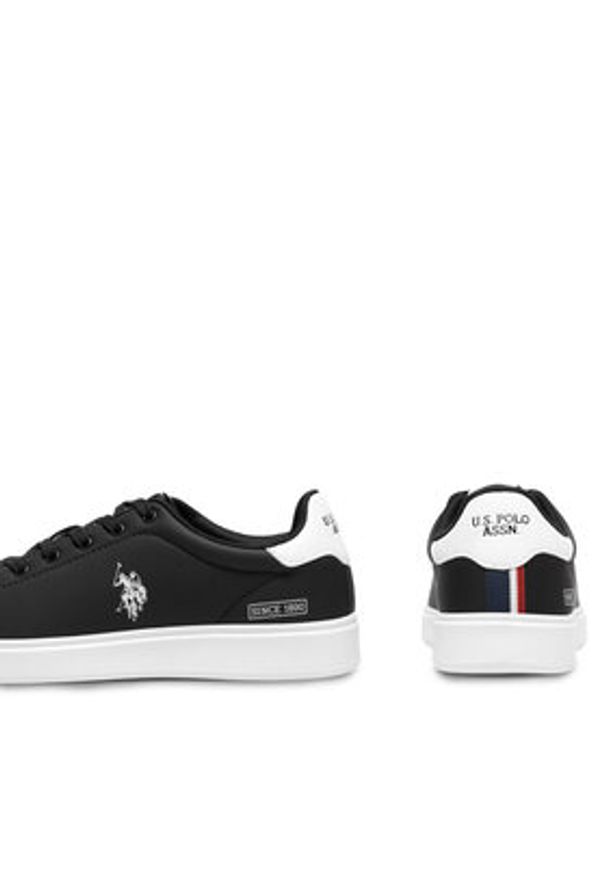 U.S. Polo Assn. Sneakersy MARLYN001 Czarny. Kolor: czarny. Materiał: skóra