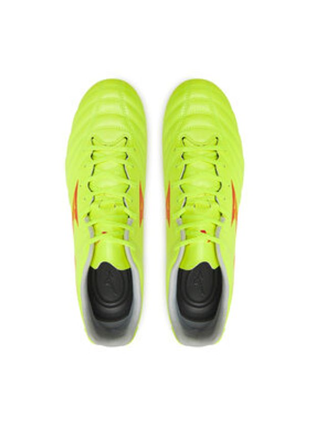 Mizuno Buty do piłki nożnej Monarcida Neo III Select Ag P1GA242645 Żółty. Kolor: żółty. Materiał: skóra