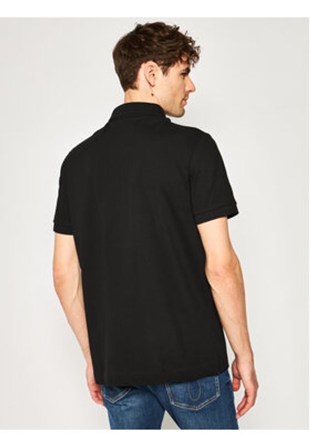 Lacoste Polo PH5522 Czarny Regular Fit. Typ kołnierza: polo. Kolor: czarny. Materiał: bawełna