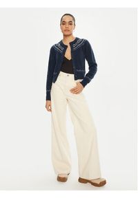 Guess Kardigan W4PR0Y Z3LQ0 Granatowy Regular Fit. Kolor: niebieski. Materiał: syntetyk #2