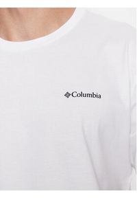 columbia - Columbia T-Shirt North Cascades™ Short Sleeve Tee Biały Regular Fit. Kolor: biały. Materiał: bawełna