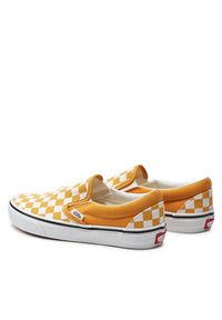 Vans Tenisówki Classic Slip-On VN000BVZLSV1 Żółty. Zapięcie: bez zapięcia. Kolor: żółty. Materiał: materiał #6