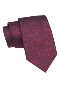 Alties - Klasyczny Męski Krawat - ALTIES - Czerwień. Kolor: czerwony. Materiał: tkanina. Styl: klasyczny