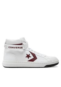 Converse Sneakersy Pro Blaze V2 Leather A06627C Biały. Kolor: biały. Materiał: skóra