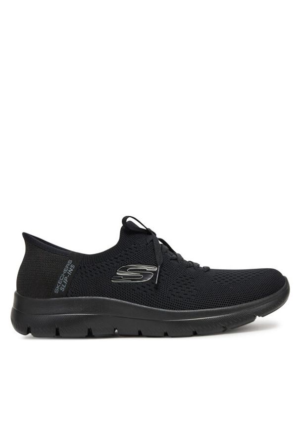 skechers - Skechers Sneakersy Summits-New Daily 150263/BBK Czarny. Kolor: czarny. Materiał: materiał