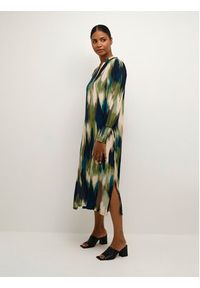 Kaffe Sukienka koszulowa Drylia 10507646 Kolorowy Loose Fit. Materiał: wiskoza. Wzór: kolorowy. Typ sukienki: koszulowe #3