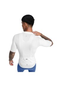SIROKO - Ultralekka koszulka rowerowa męska SRX PRO Ardiden. Kolor: biały. Materiał: nylon, elastan. Sport: kolarstwo