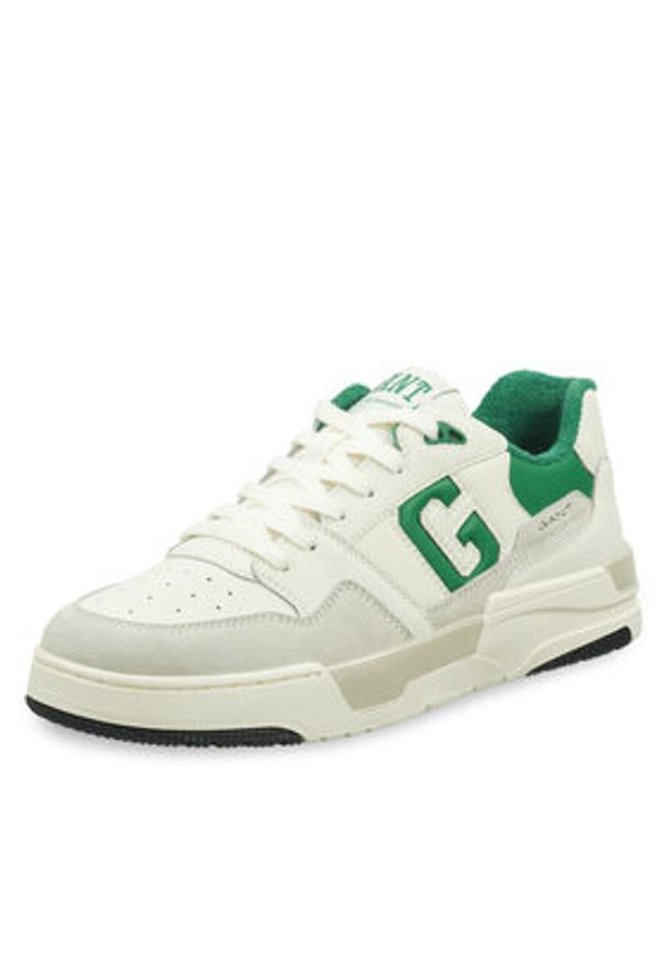 GANT - Gant Sneakersy 30633853 Biały. Kolor: biały. Materiał: skóra