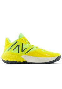 Buty męskie New Balance TWO WXY v4 BB2WYRT4 - żółte. Kolor: żółty. Materiał: materiał, syntetyk, guma. Szerokość cholewki: normalna. Sport: koszykówka, fitness, bieganie