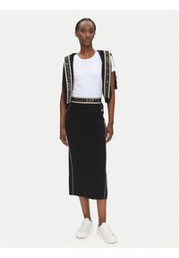 EA7 Emporio Armani Spódnica midi 7W000279 AF12501 UC001 Czarny Regular Fit. Kolor: czarny. Materiał: syntetyk #4