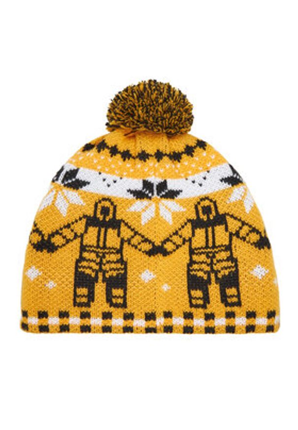 The North Face Czapka Cabin Ski Tuke NF0A8CH0 Żółty. Kolor: żółty. Materiał: poliester