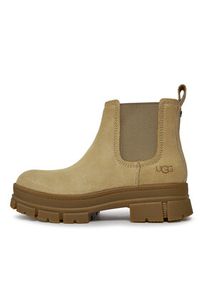 Ugg Sztyblety W Ashton Chelsea 1133893 Beżowy. Kolor: beżowy. Materiał: skóra #5