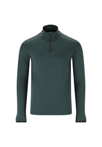 ENDURANCE - Bluza midlayer męska Endurance Toko. Kolor: zielony. Sport: bieganie