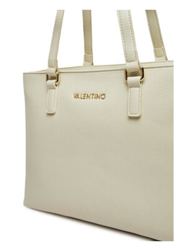 VALENTINO - Valentino Torebka Never VBS8GL01 Écru. Kolor: kremowy. Materiał: skórzane