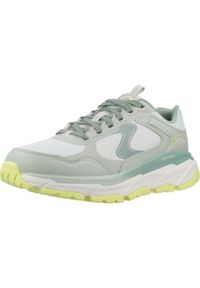 skechers - Buty SKECHERS DLUX JORNEY Zielony. Kolor: zielony. Materiał: syntetyk, tkanina, skóra